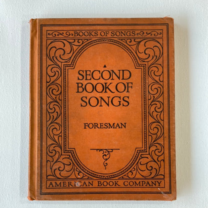 1925 Second Book of Songs-Red Barn Collections