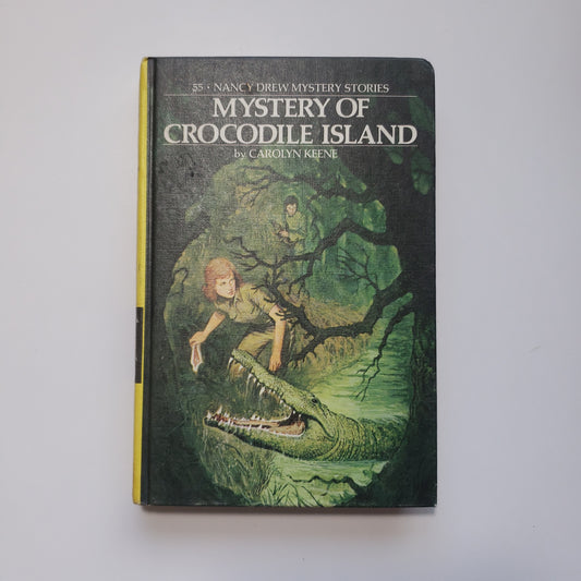 1978 Nancy Drew #55 - Mystery of Crocodile Island-Red Barn Collections