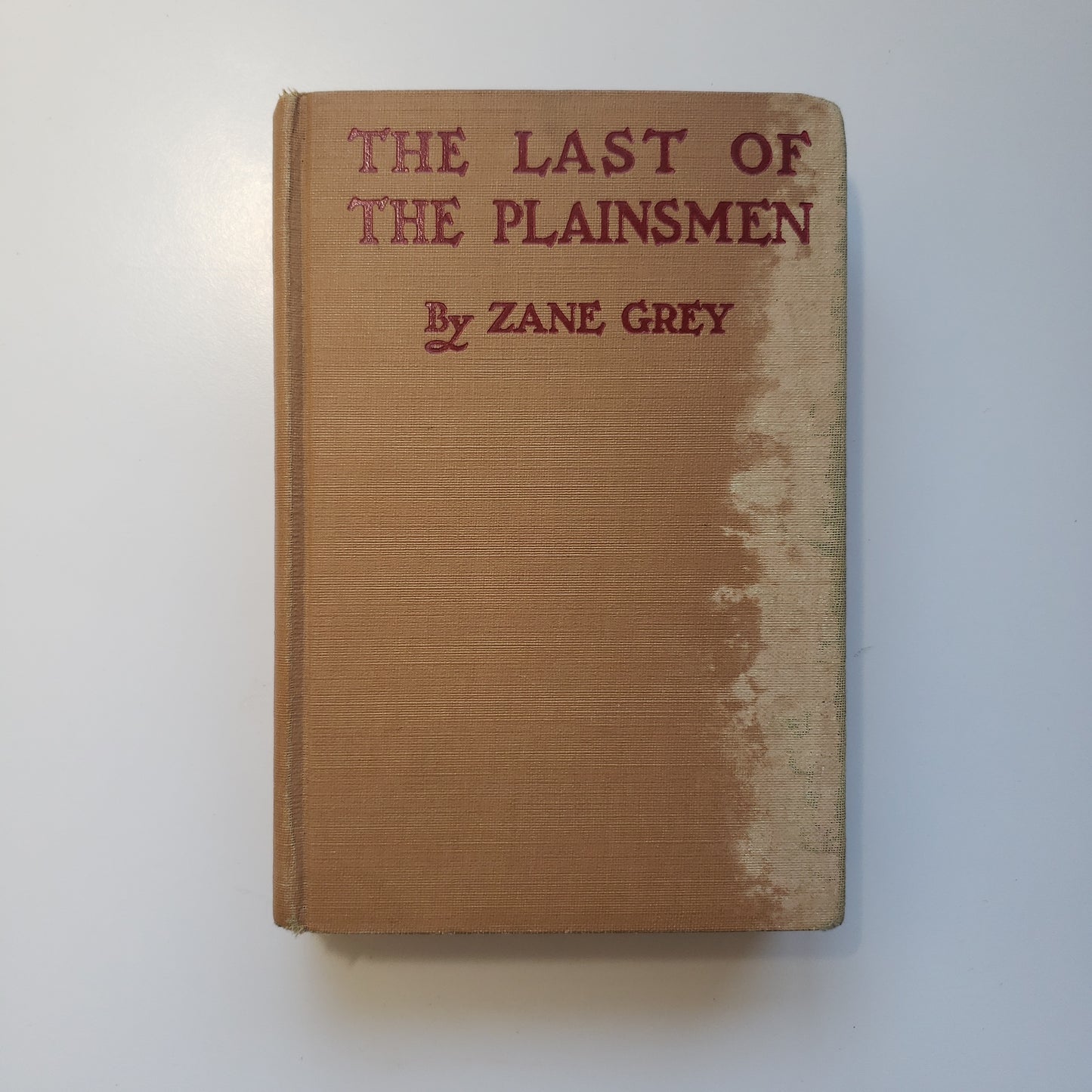 1936 The Last of the Plainsmen Zane Grey-Red Barn Collections