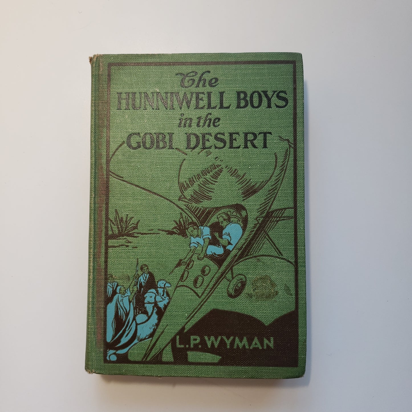 1930 The Hunniwell Boys in the Gobi Desert-Red Barn Collections