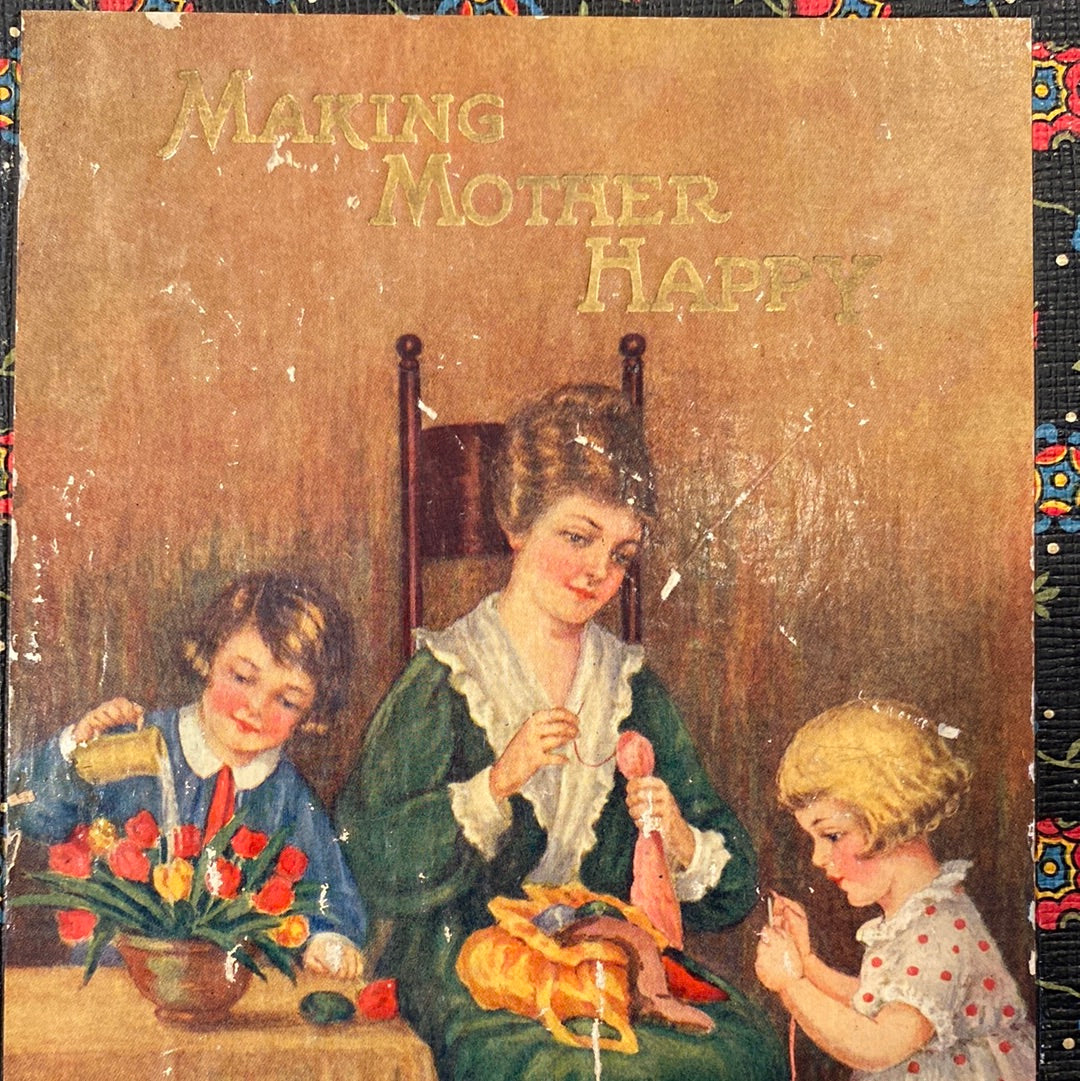 1927 Making Mother Happy-Red Barn Collections
