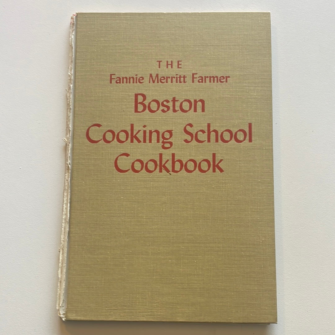 Boston Cooking School Cooking Cookbook Journal-Red Barn Collections