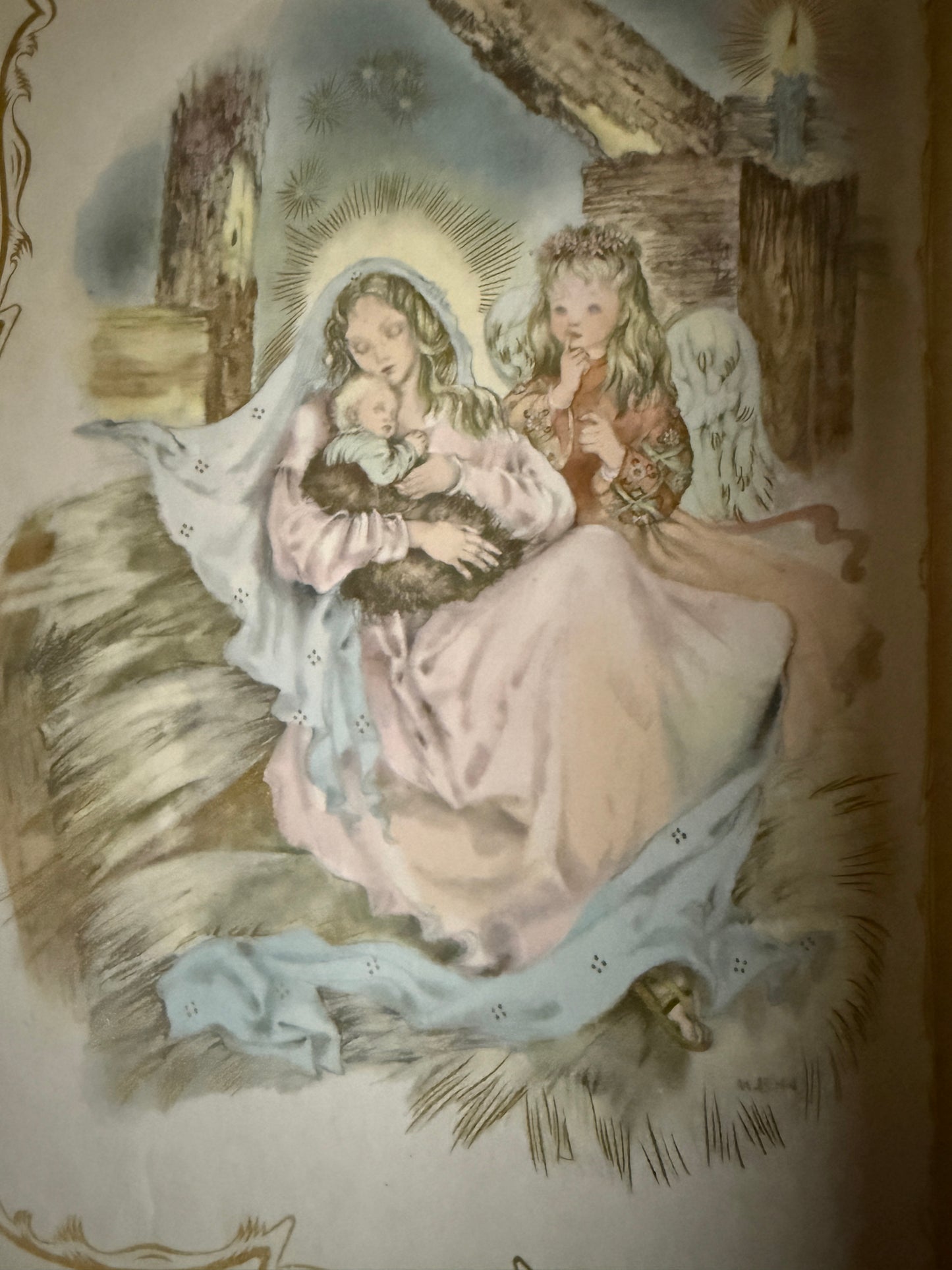 A Child's Book of Christmas Carols ~1942-Red Barn Collections