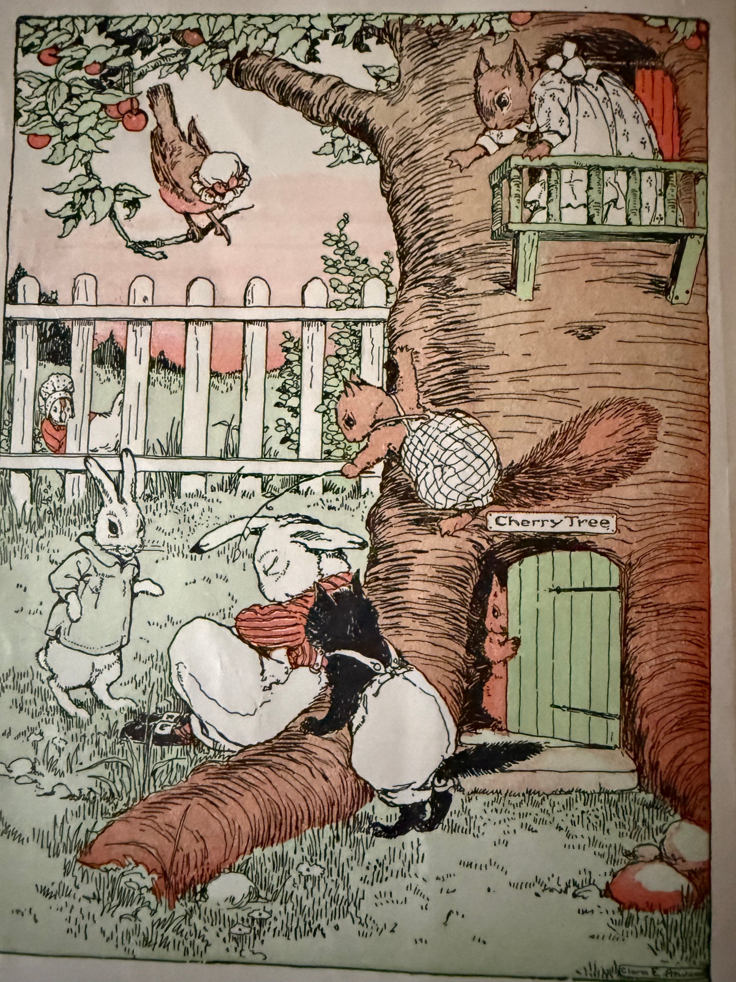 Cherry Tree Children - 1912-Red Barn Collections