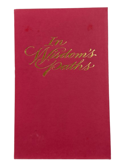 In Wisdom’s Path (Cover Only)-Red Barn Collections