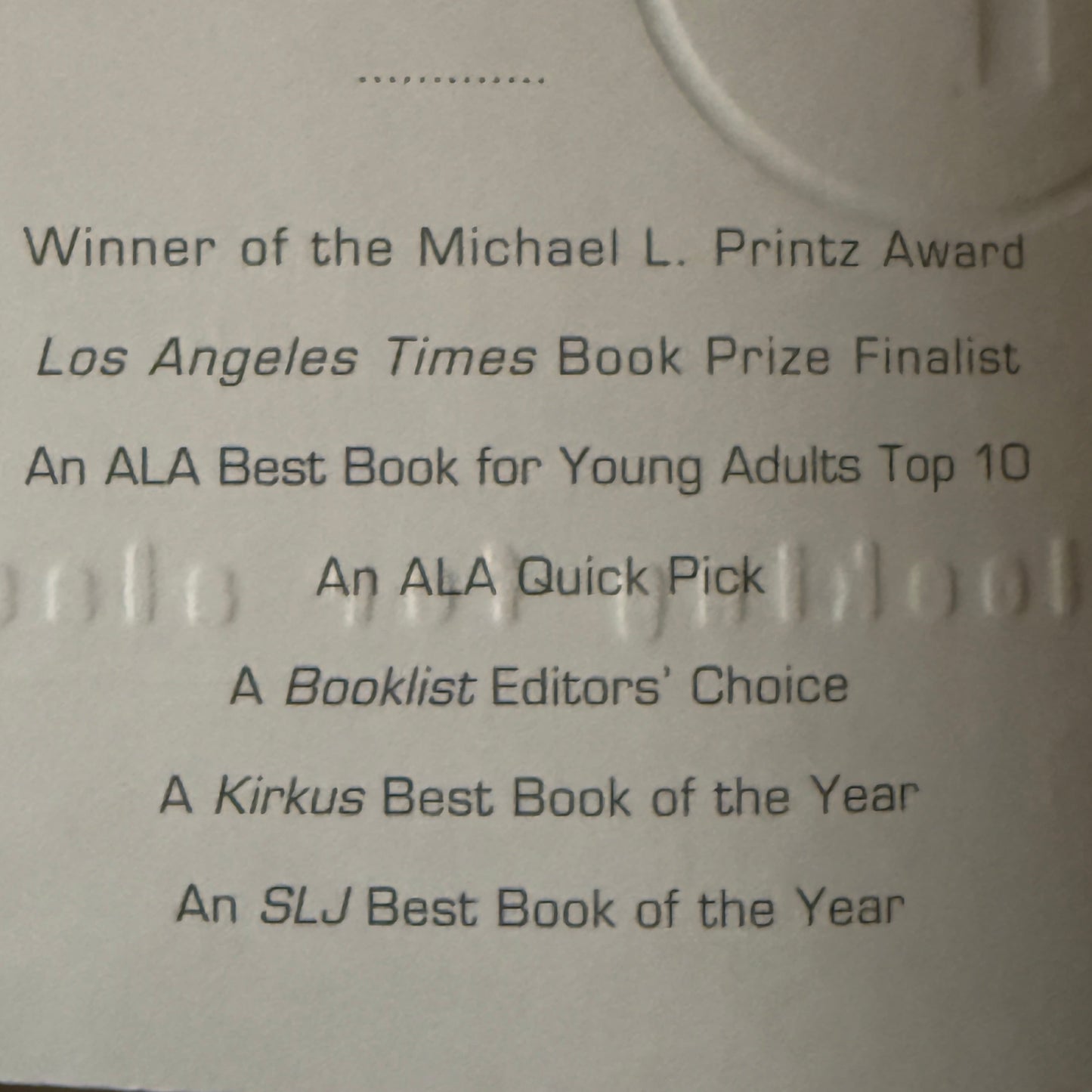 Looking for Alaska — 2005-Red Barn Collections