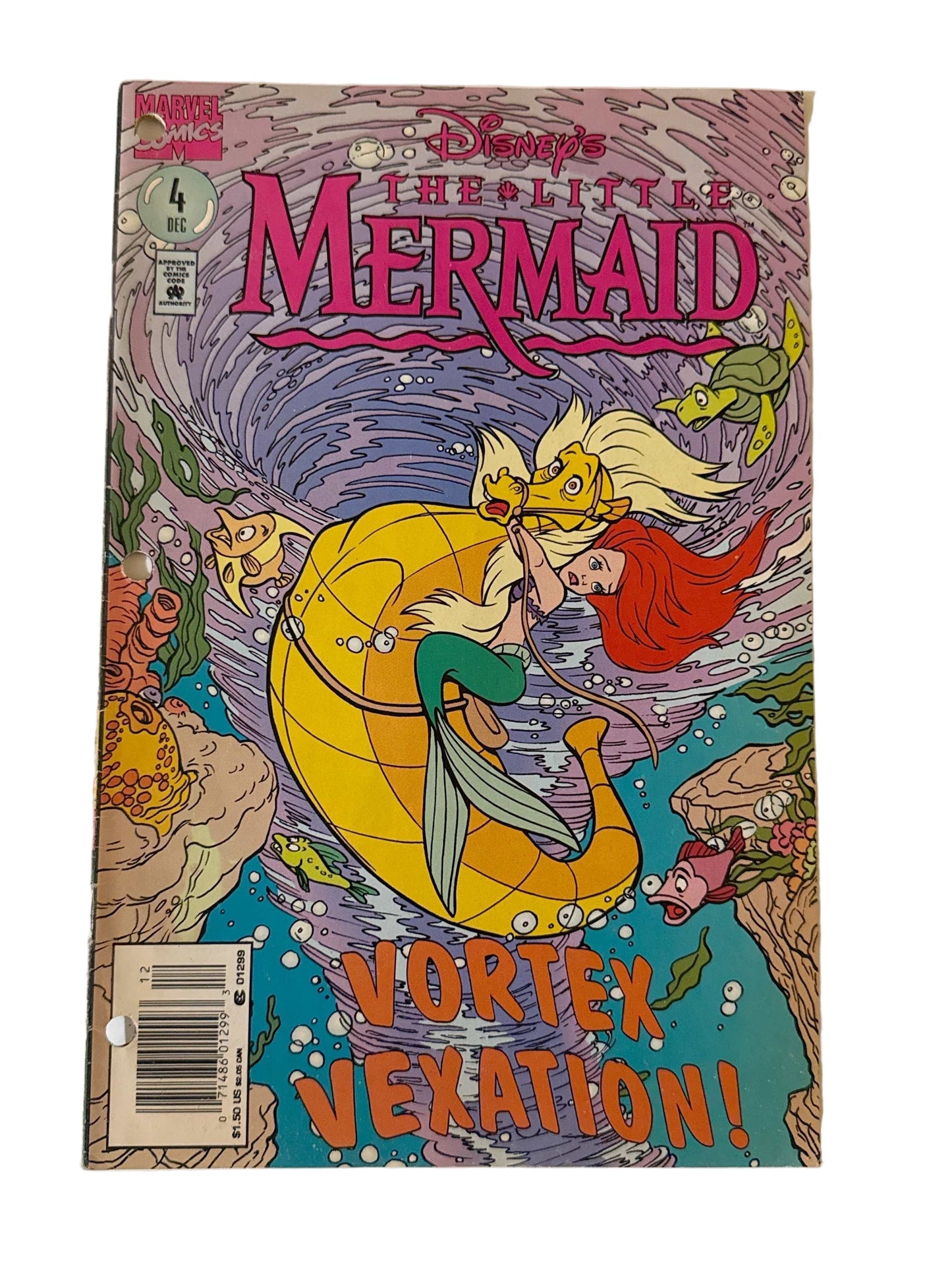 Marvel: The Little Mermaid Vortex Vexation - 1994-Red Barn Collections