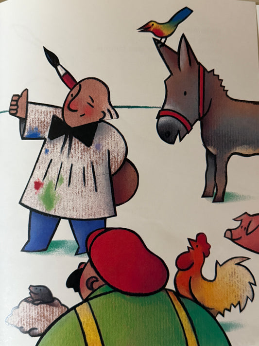 Ms. Blanche the Spotless Cow Book Journal 1992 Printing-Red Barn Collections