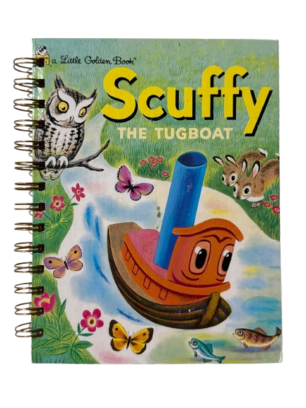 Scuffy the Tugboat - Little Golden Book-Red Barn Collections