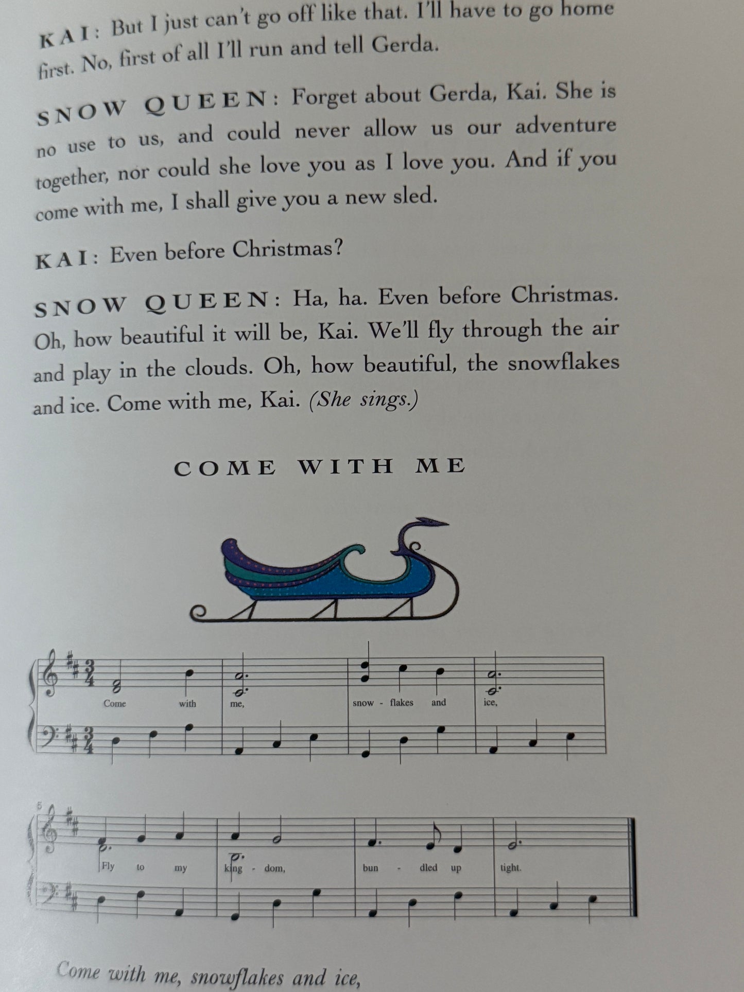 The Snow Queen: A Christmas Pageant - 1996 First Edition-Red Barn Collections