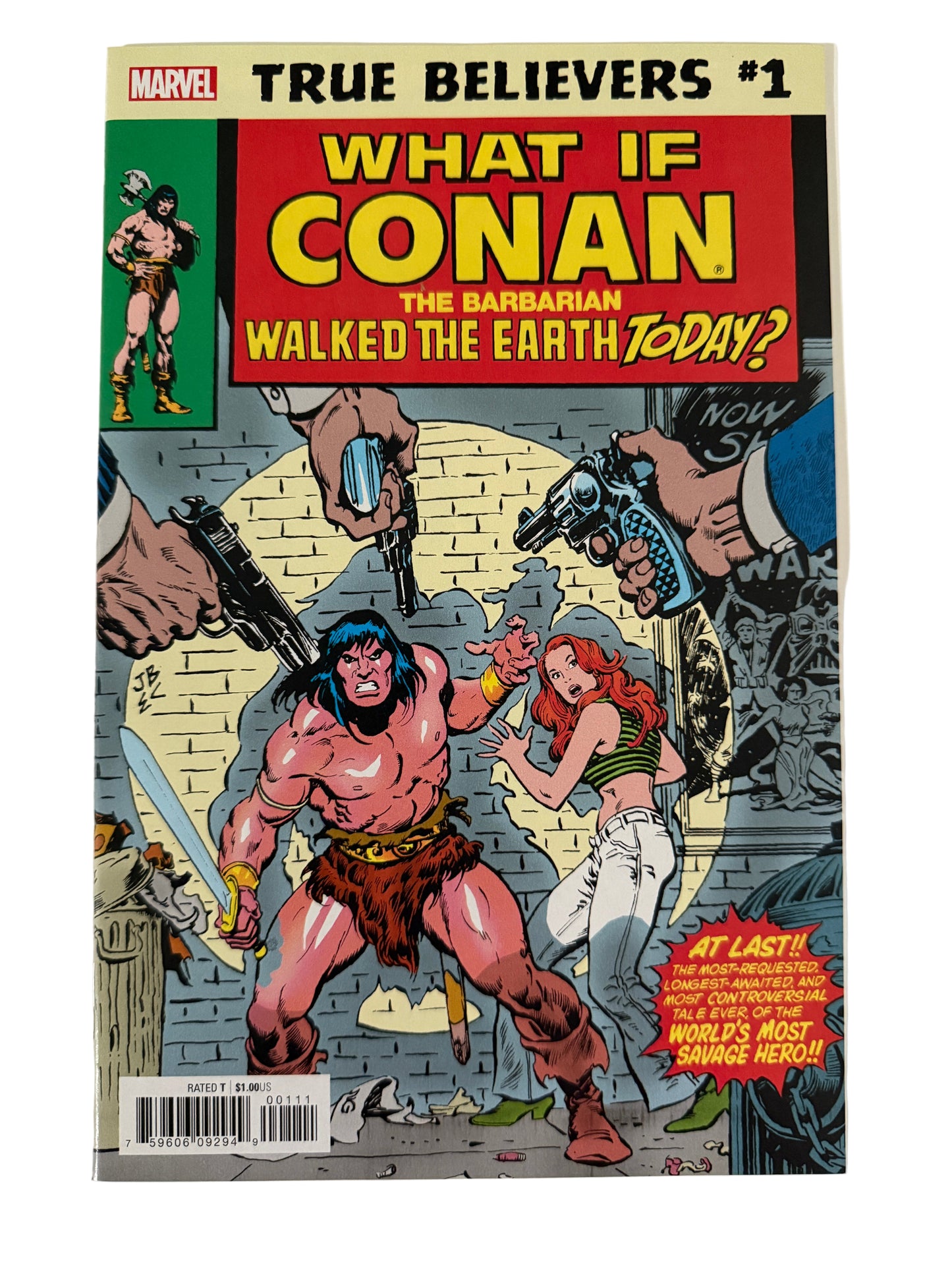What if Conan the Barbarian Walked the Earth Today?-Red Barn Collections