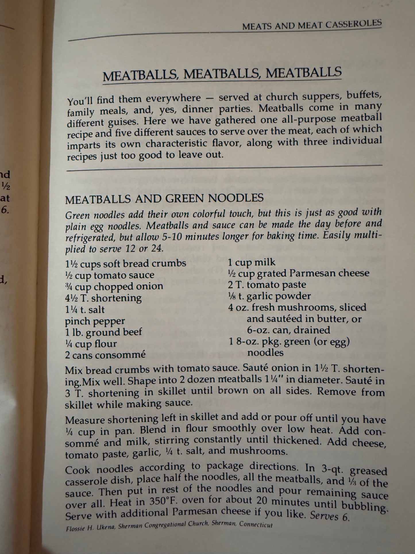 Yankee’s Main Dish Church Supper Cookbook - 1980-Red Barn Collections