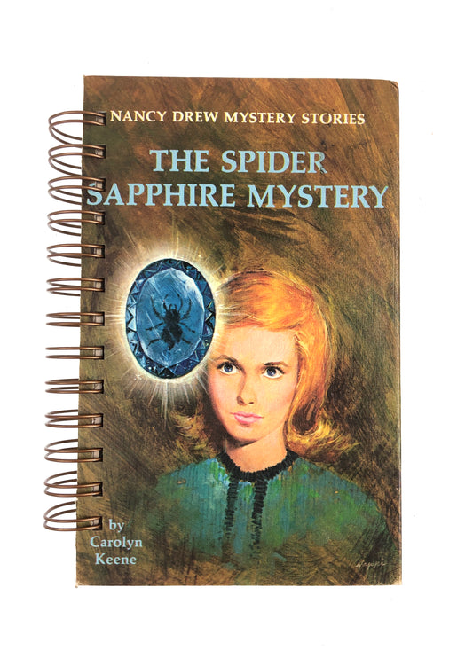1968 Nancy Drew #45- The Spider Sapphire Mystery-Red Barn Collections