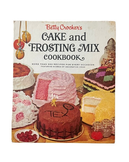 Betty Crocker's Cake and Frosting Mix Cookbook Sketchbook-Red Barn Collections