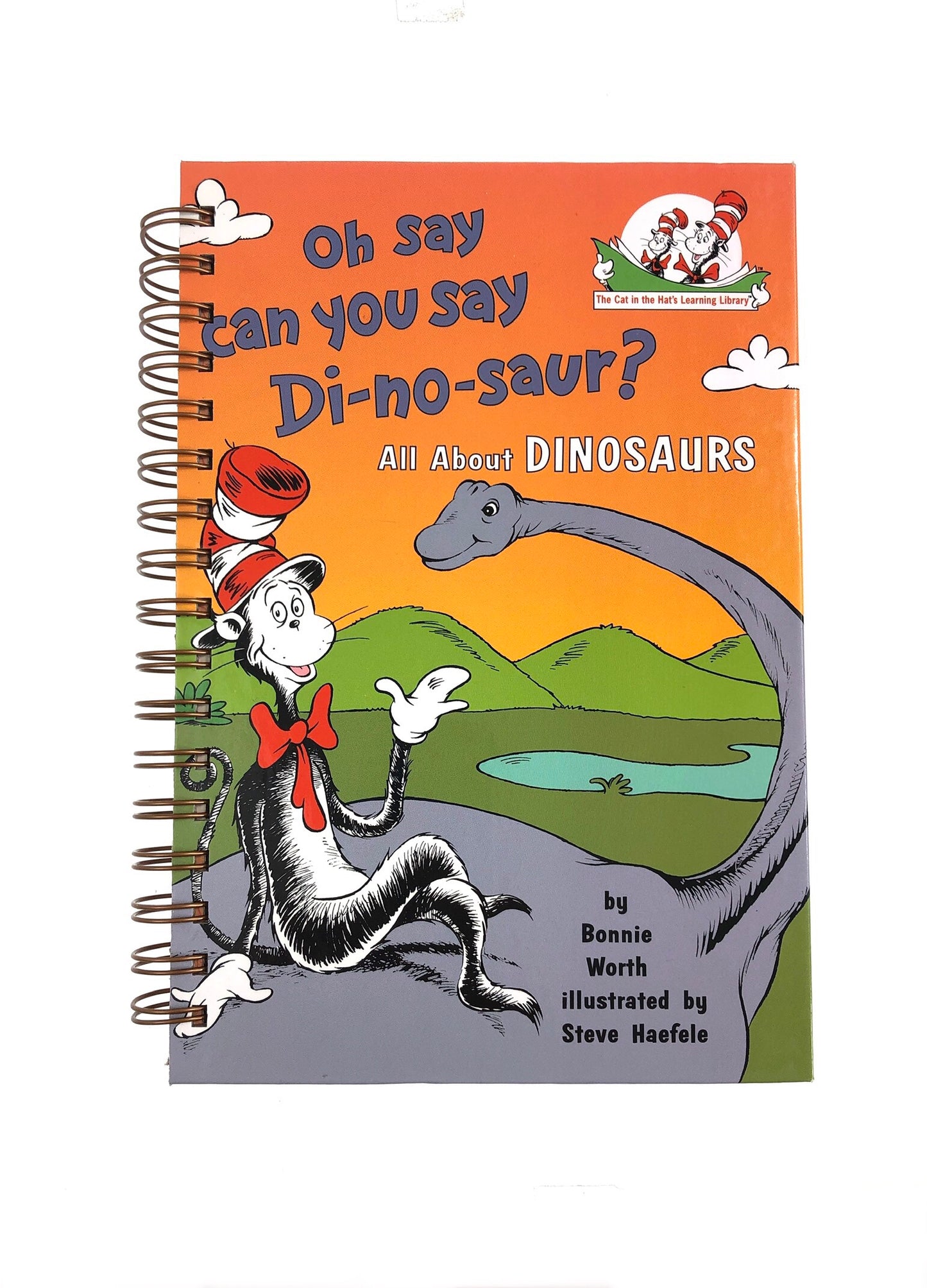 Oh Say Can You Say Di-no-saur Book Journal-Red Barn Collections