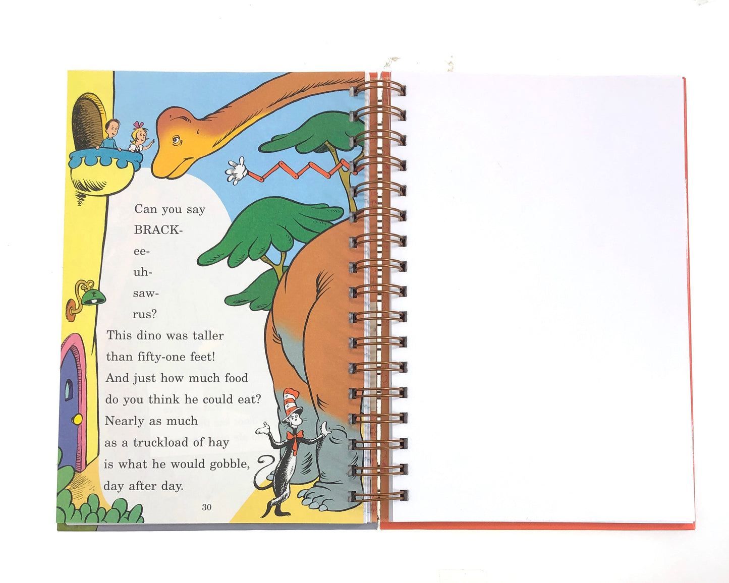 Oh Say Can You Say Di-no-saur Book Journal-Red Barn Collections