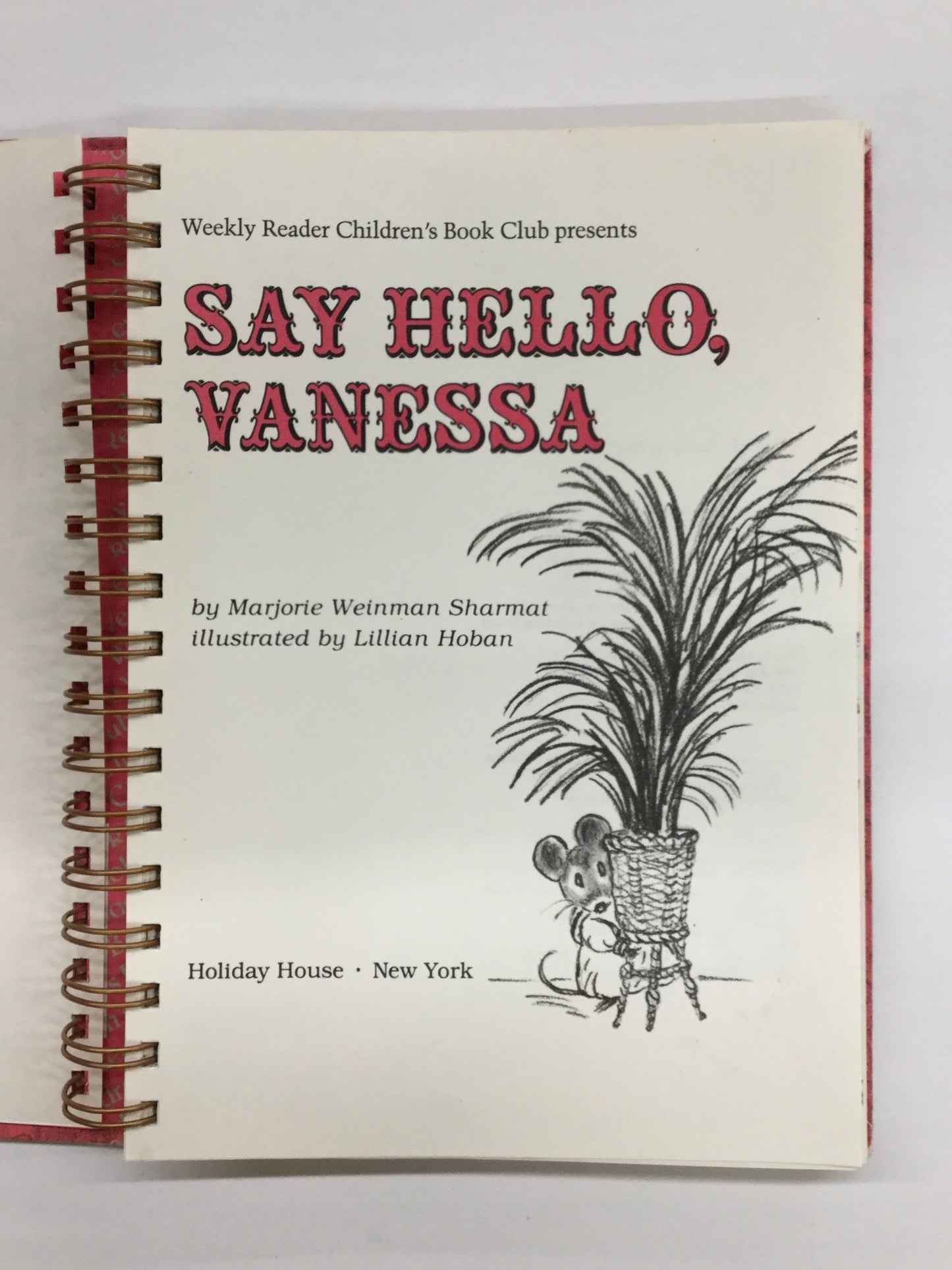Say Hello Vanessa-Red Barn Collections