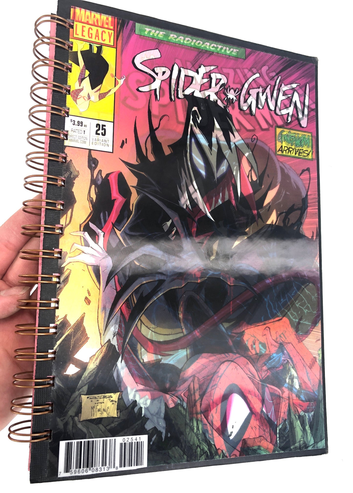 Spider Gwen #25 Comic Journal-Red Barn Collections