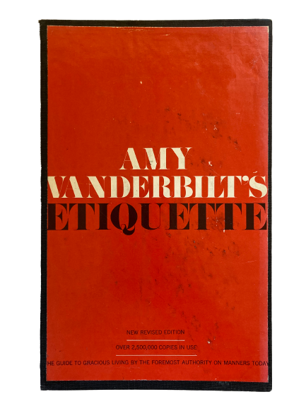 Amy Vanderbilt's Complete Book of Etiquette-Red Barn Collections