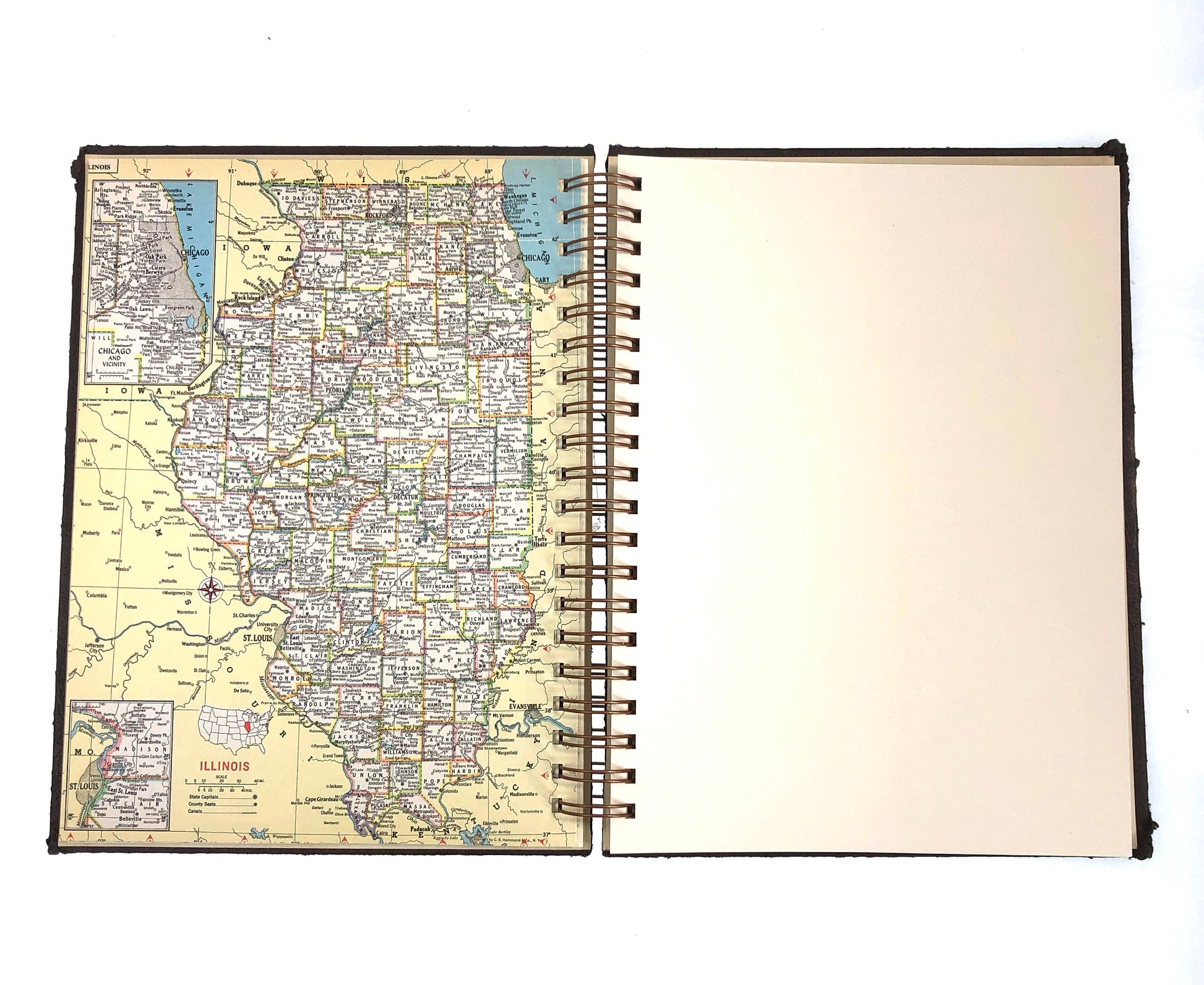 Funk & Wagnalls Hammond World Atlas-Red Barn Collections