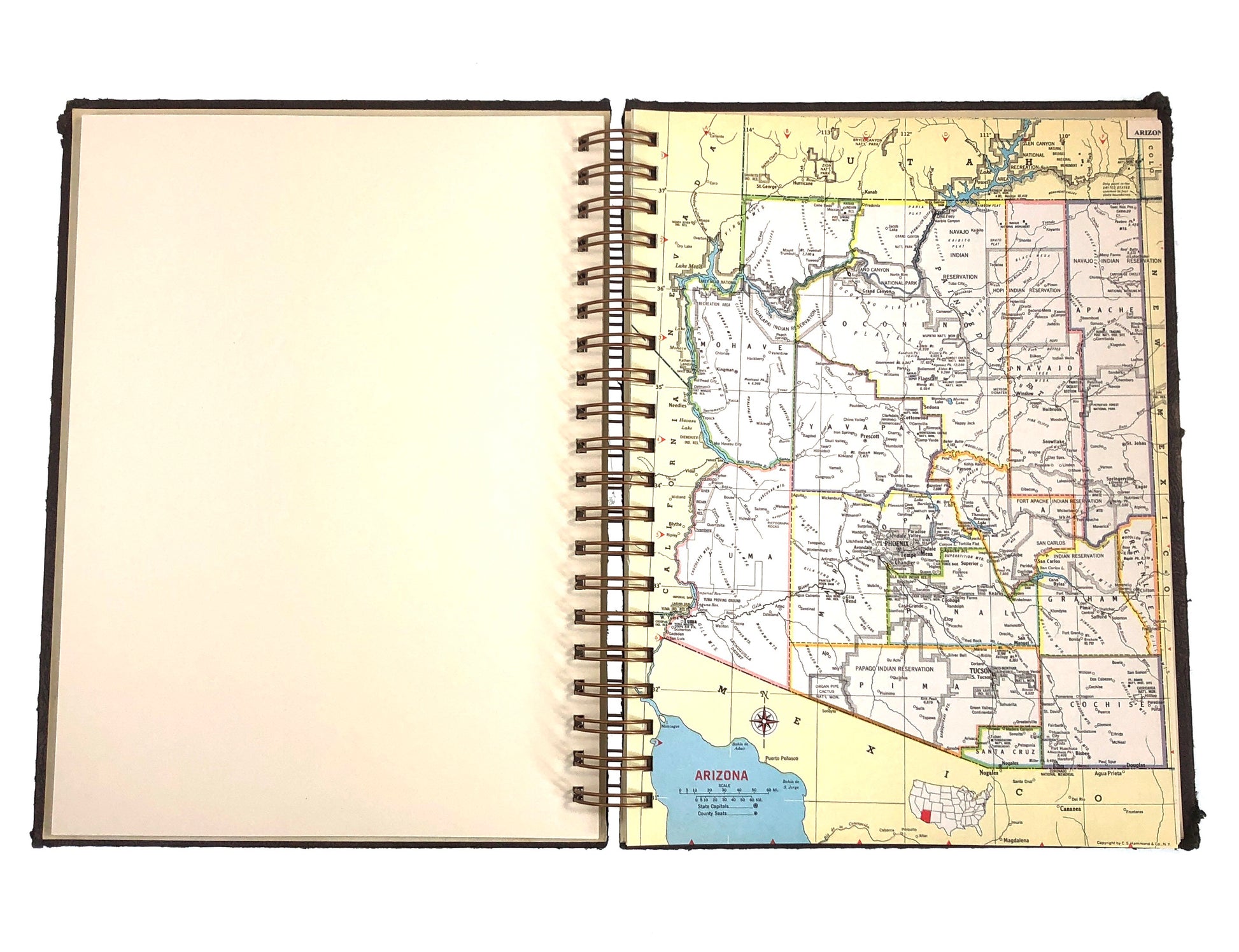 Funk & Wagnalls Hammond World Atlas-Red Barn Collections