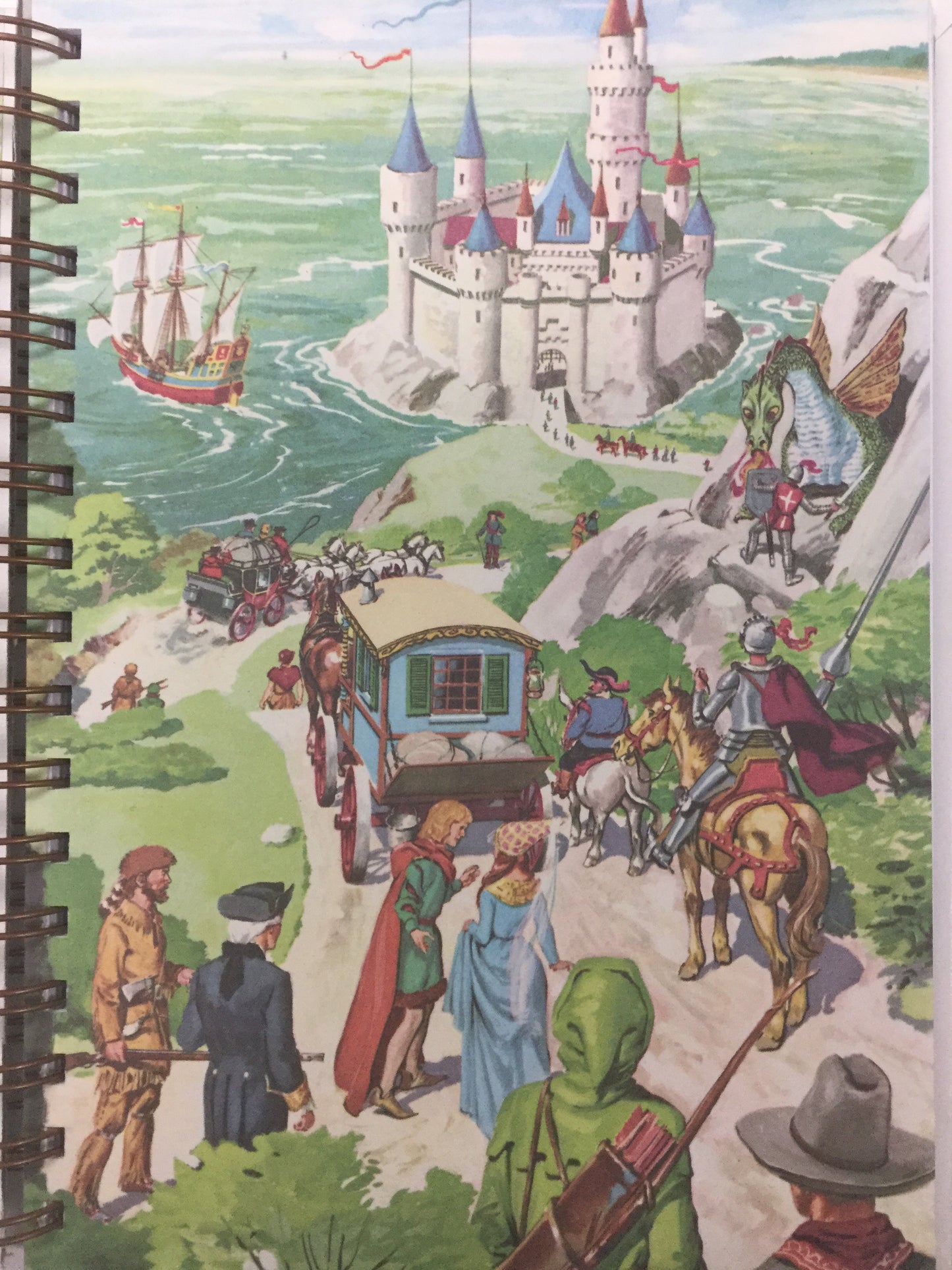 My Book House- Over the Hills (Copy)-Red Barn Collections