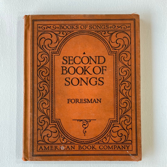 1925 Second Book of Songs-Red Barn Collections