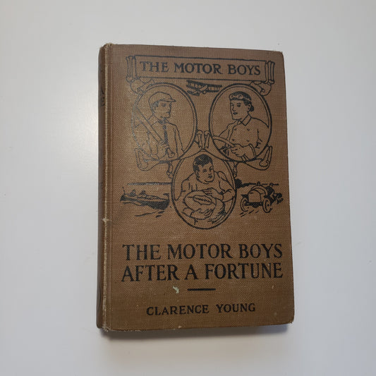 1912 The Motor Boys After A Fortune Zane Grey-Red Barn Collections
