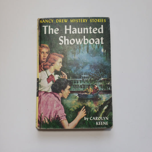 1957 Nancy Drew #35 - The Haunted Showboat-Red Barn Collections