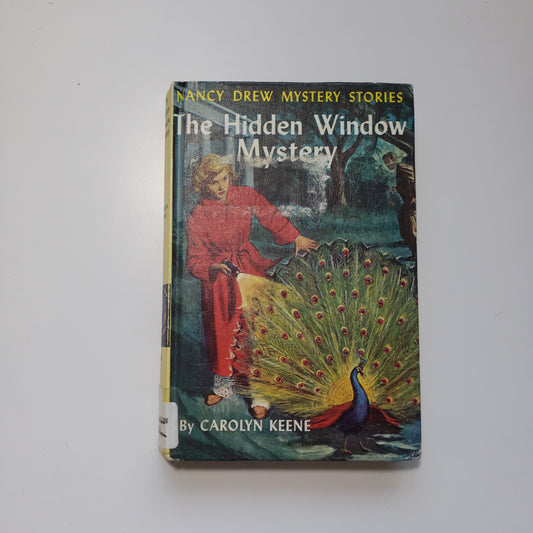 1956 Nancy Drew #34 - The Hidden Window Mystery-Red Barn Collections