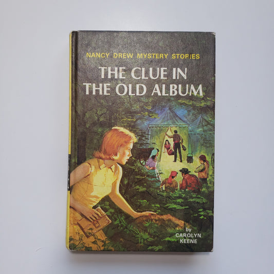 1947 Nancy Drew #24 - The Clue in the Old Album-Red Barn Collections