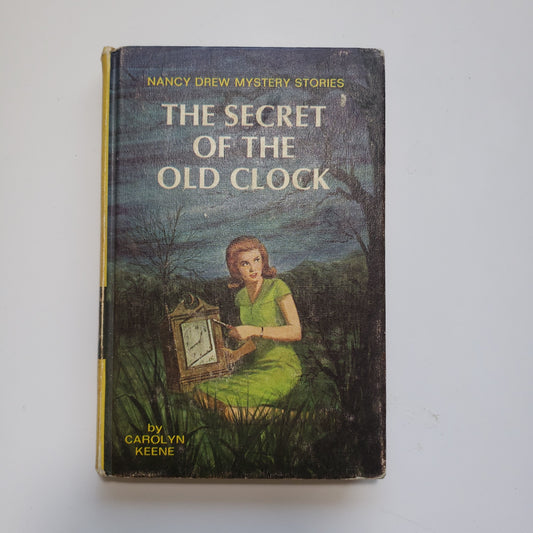 1959 Nancy Drew #01 - The Secret of the Old Clock-Red Barn Collections
