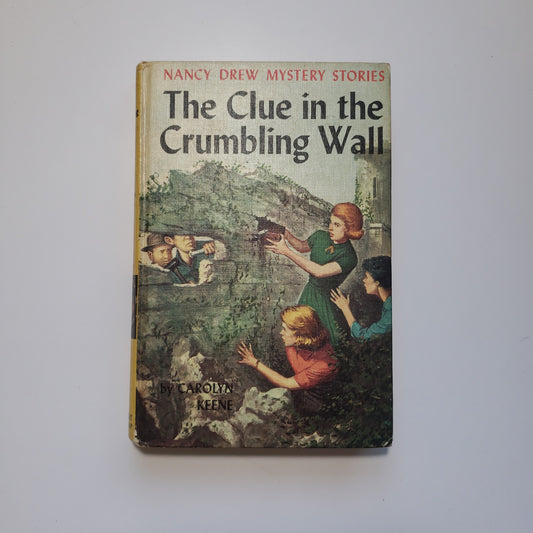 1945 Nancy Drew The Clue in the Crumbling Wall-Red Barn Collections
