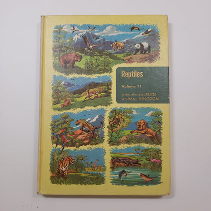 1961 The Illustrated Encyclopedia of Animal Life Reptiles-Red Barn Collections