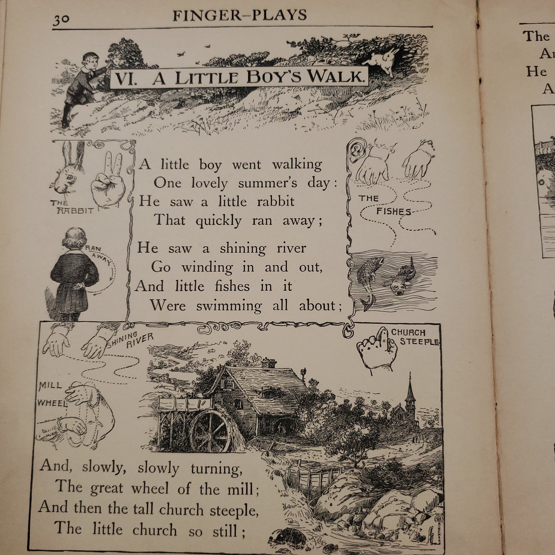 1921 Finger Plays For Nursery and Kindergarten-Red Barn Collections