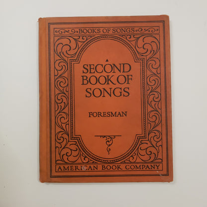 1925 Second Book of Songs-Red Barn Collections