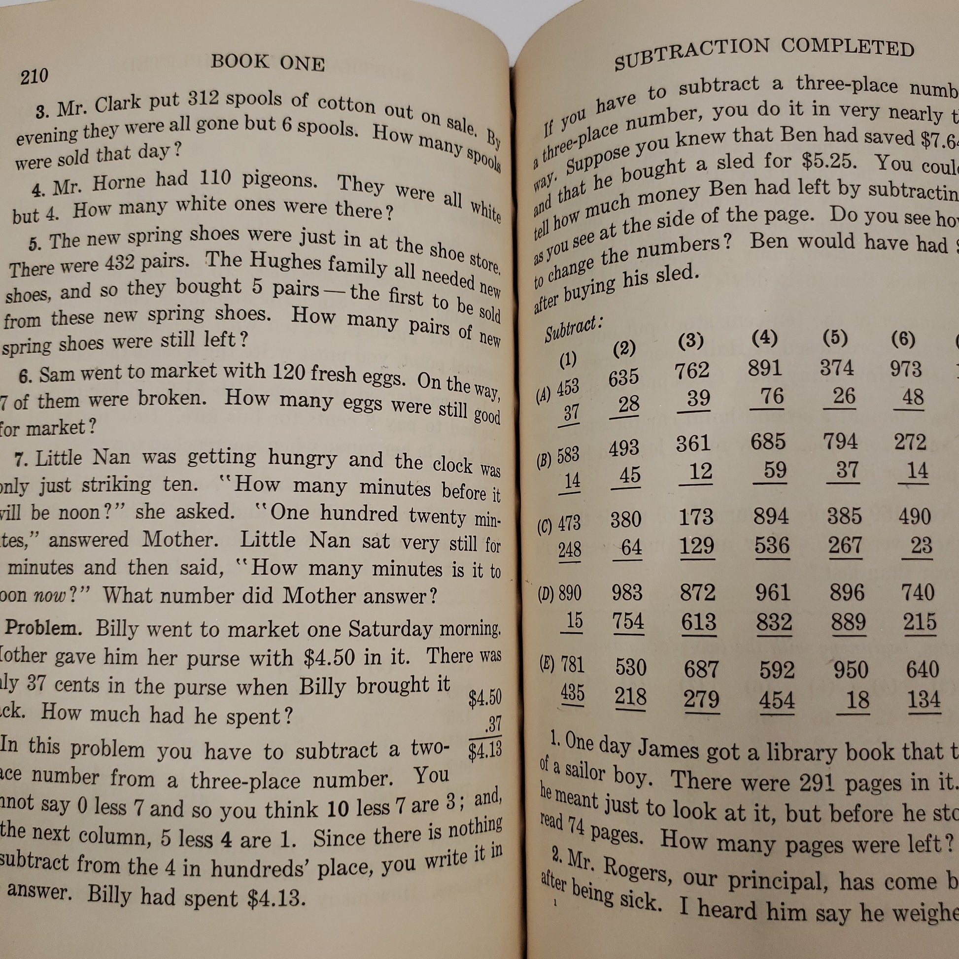 1927 The Buckingham-Osburn Searchlight Arithmetics-Red Barn Collections