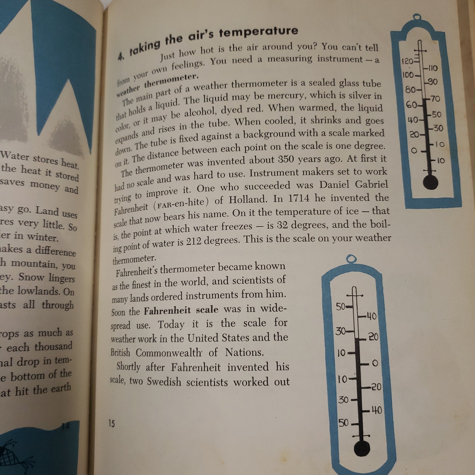 1956 The First Book of Weather-Red Barn Collections