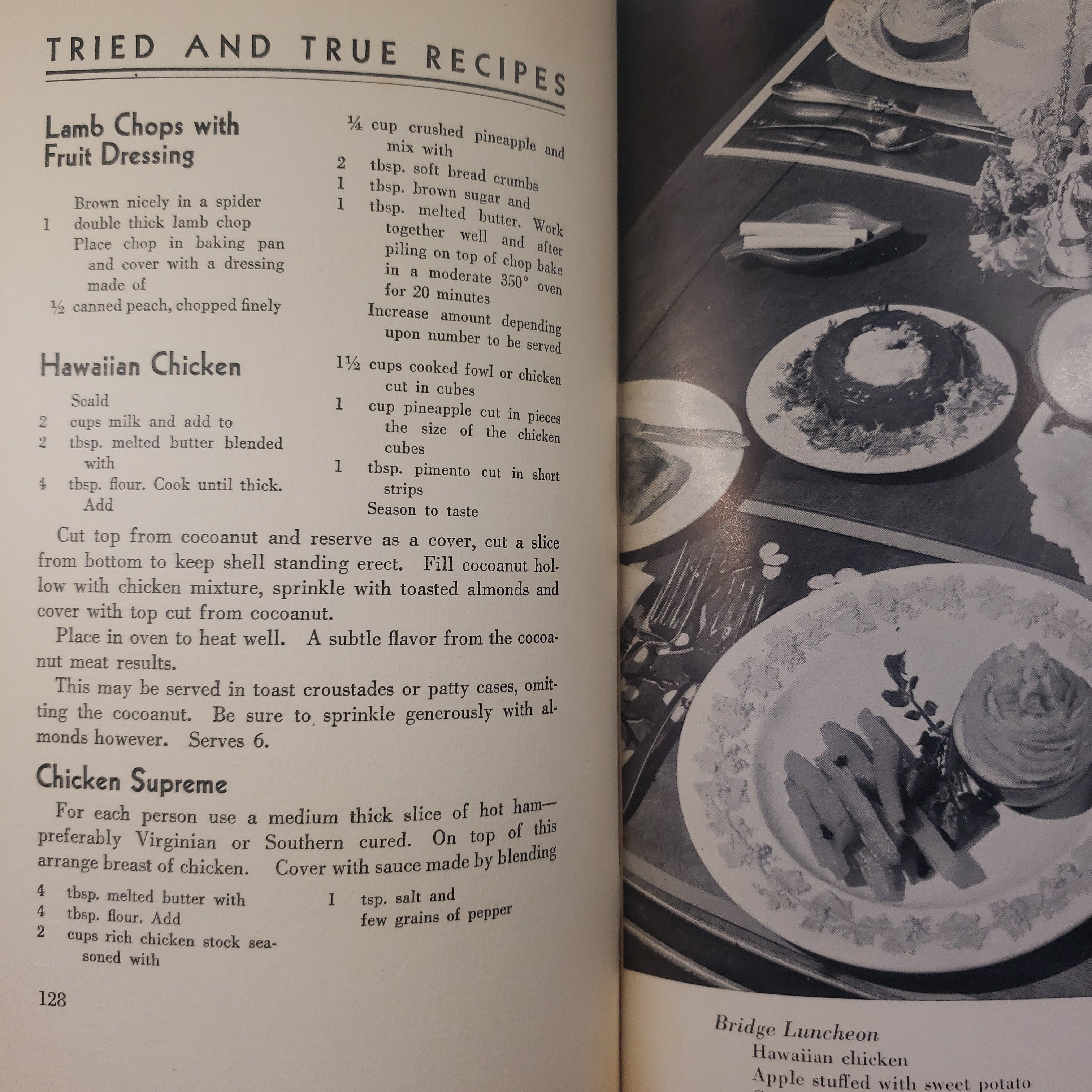 SIGNED Ruth Wakefield's Toll offers House Tried and True Recipes 1946