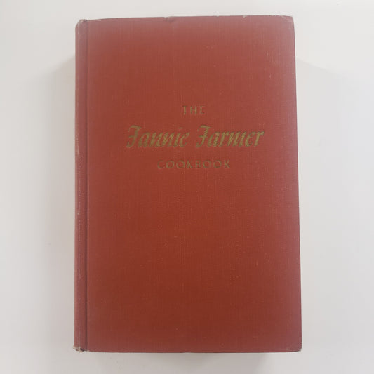 1965 The Fannie Farmer Cookbook-Red Barn Collections