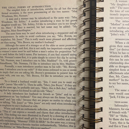 Vintage Emily Post’s Etiquette-Red Barn Collections