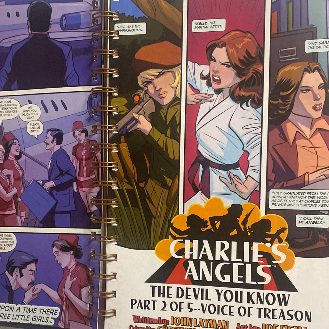 Charlie's Angels Comic Book-Red Barn Collections