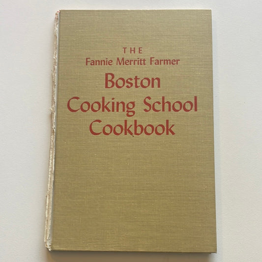 Boston Cooking School Cooking Cookbook Journal-Red Barn Collections