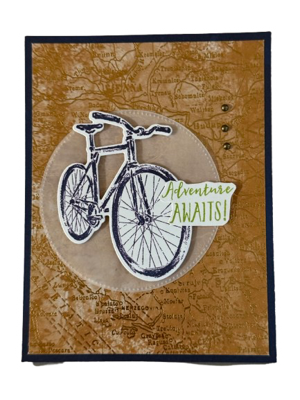 Adventure Awaits — Handcrafted Vermont Card by Anne-Red Barn Collections