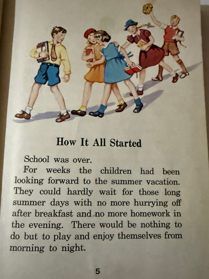 Alice and Jerry Early Reader - 1957-Red Barn Collections
