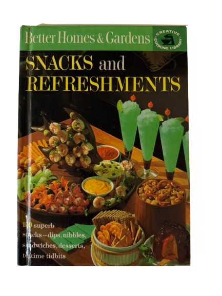 Better Homes & Gardens Snacks and Refreshments Journal | 1963-Red Barn Collections