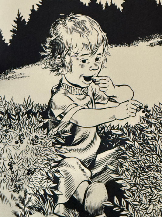 Blueberries for Sal Cookbook – Mini Book Journal-Red Barn Collections