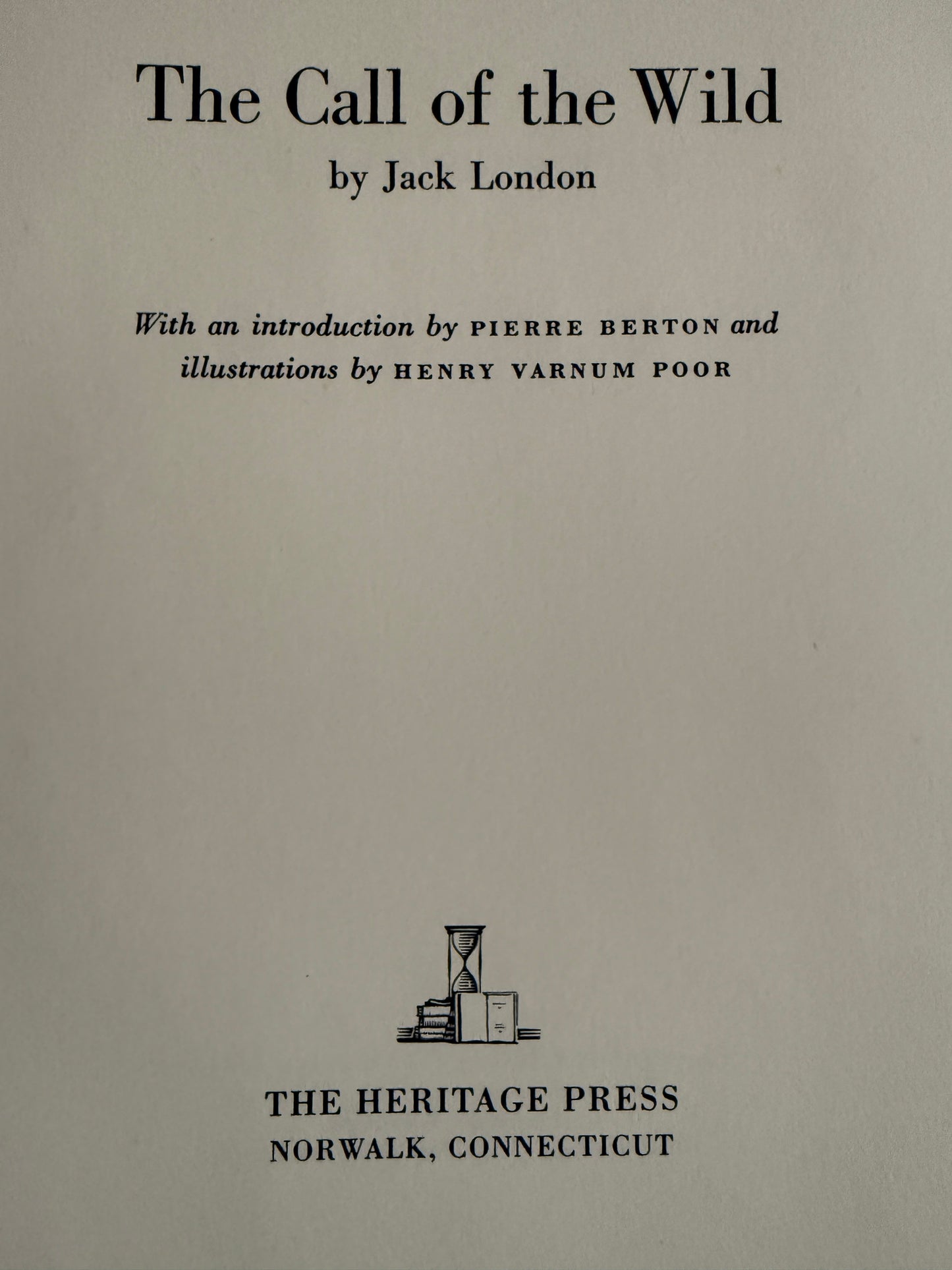 Call of the Wild - 1960-Red Barn Collections