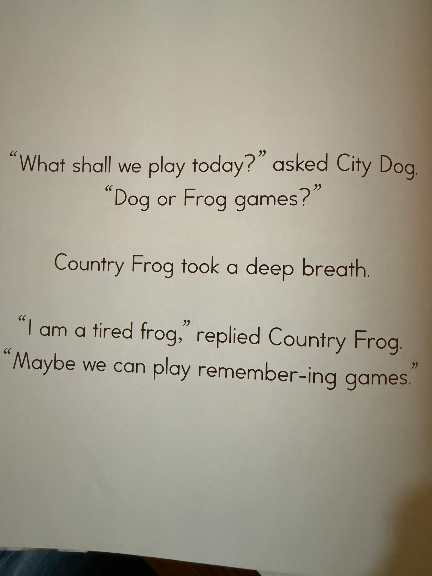 City Dog, Country Frog (2010) – Handcrafted Library Journal-Red Barn Collections