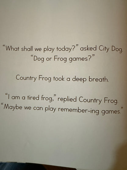 City Dog, Country Frog (2010) – Handcrafted Library Journal-Red Barn Collections